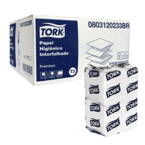 PAPEL HIGIENICO INTERFOLHADO FOLHA DUPLA PREMIUM 12X620UN 7440FL