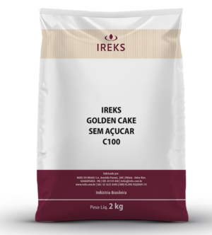 BOLO GOLDEN CAKE SEM ACUCAR SACO 2KG
