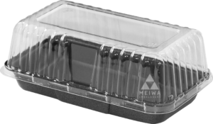 EMBALAGEM HM06P PEQUENA PRETA COM TAMPA COM 210UN