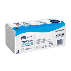 PAPEL TOALHA INTERFOLHADO UNIVERSAL FOLHA SIMPLES 16X260UN