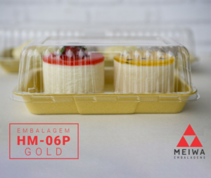 EMBALAGEM HM06P PEQUENA GOLD COM TAMPA COM 210UN