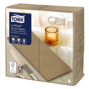 GUARDANAPO LINSTYLE 39X39 BISCOITO C/50UN