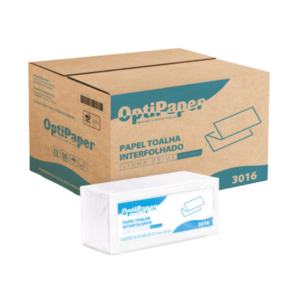 PAPEL TOALHA INTERFOLHADO OPTIPAPER FOLHA SIMPLES 4500 FOLHAS