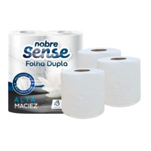 PAPEL HIGIENICO SENSE FOLHA DUPLA 10CMX30MT 4X16UN