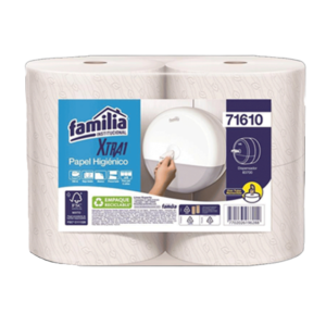 PAPEL HIGIENICO SMART FOLHA DUPLA 4X1039MT