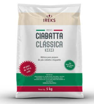 PAO CIABATTA CLASSICA MASSA MADRE C100 SACO 5KG