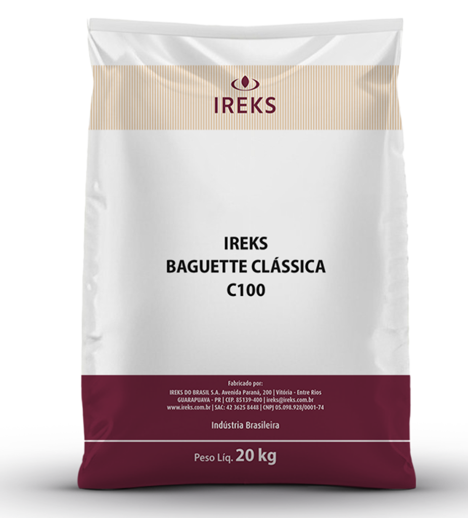 BAGUETE CLASSICA MM C100 SACO 20KG IREKS