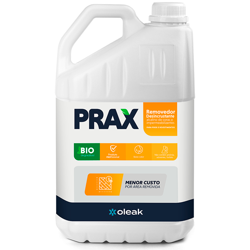 REMOVEDOR CERA DESINCRUSTANTE PRAX 5L OLEAK