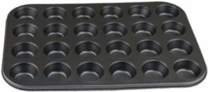 FORMA CUPCAKE PEQUENO COM 24 CAVIDADES DOUPAN