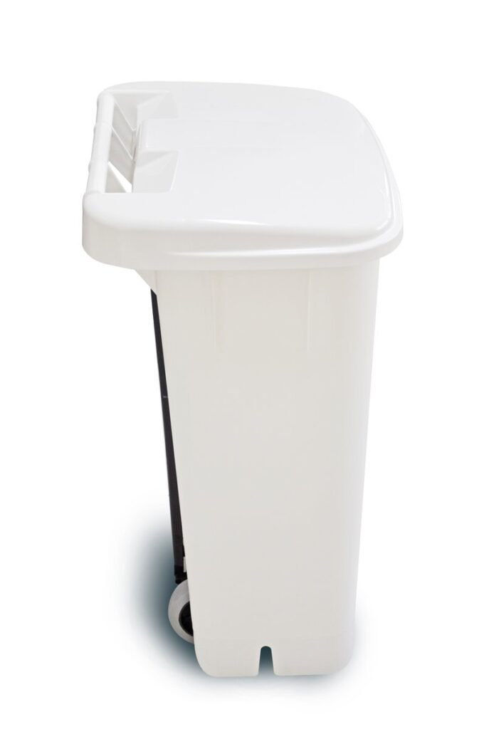 LIXEIRA 100L C/PEDAL E RODAS BR CP11BR BRALIMPIA