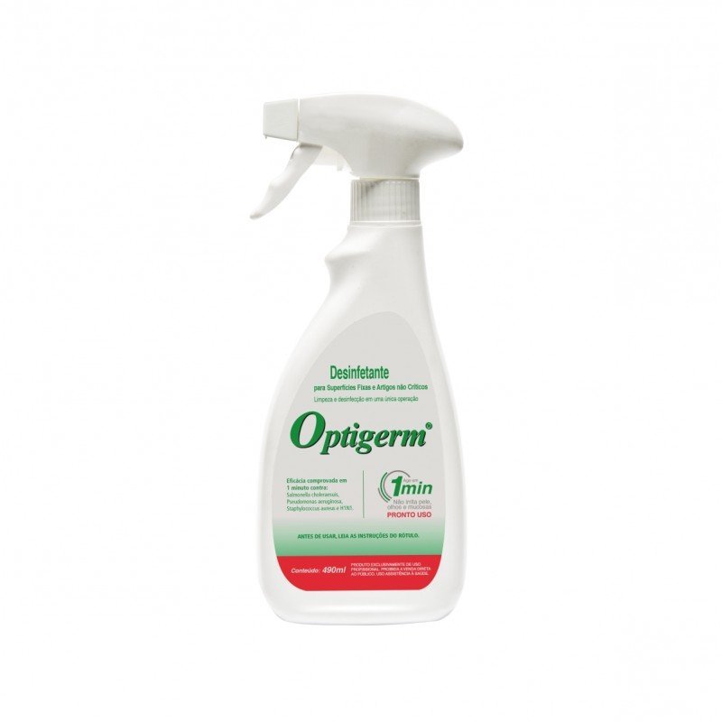 DESINF HOSP OPTIGERM P/USO 490ML OLEAK