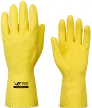 LUVA LATEX SILVER SLIM C/FORR AM M VOLK VOLK