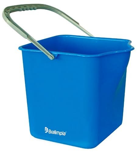 BALDE 15L C/ALCA PLAST AZ BA15AZP BRALIMPIA