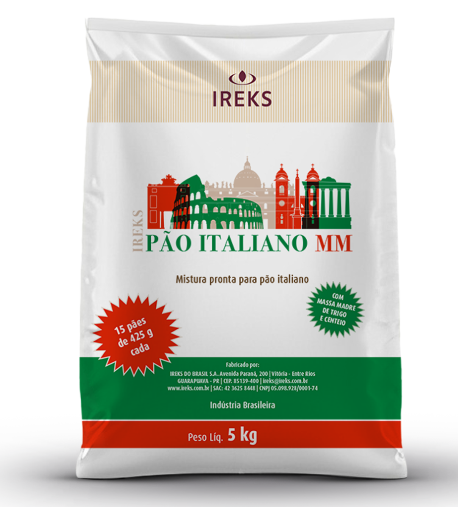 PAO ITALIANO CLASSICO MM C50 SACO 5KG IREKS