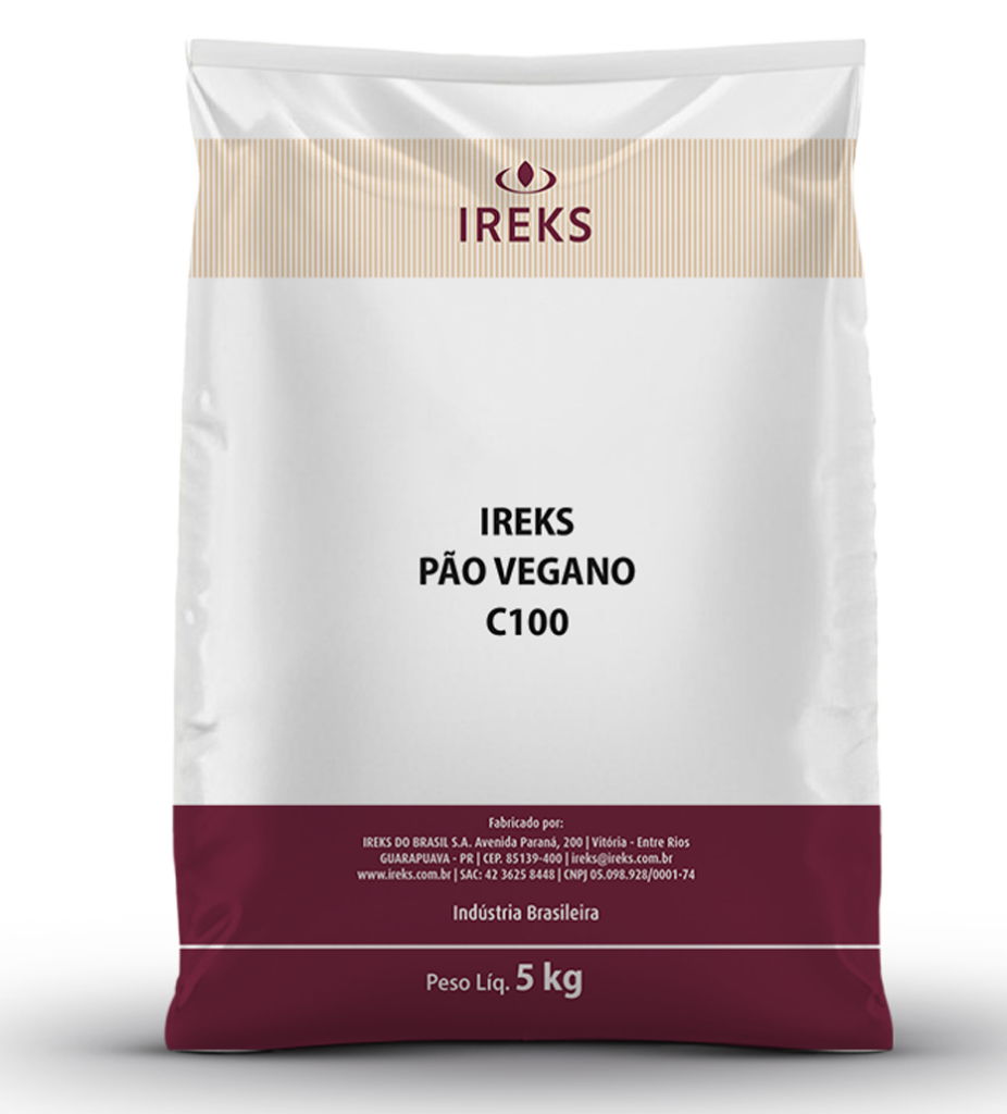 PAO VEGANO C100 SACO 5KG IREKS