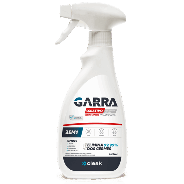 DESINF GARRA OXIATIVO P/USO 490ML OLEAK