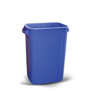 LIXEIRA 50L C/ALCA C/ADESIVO AZ LX52AZ BRALIMPIA