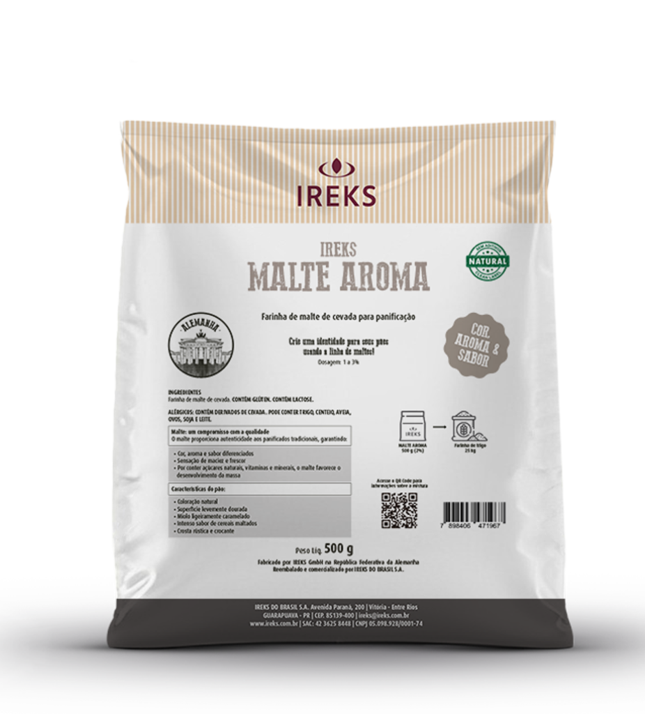 MALTE AROMA NATURAL REALCA SABOR C/500G IREKS