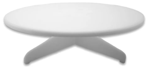 SUPORTE GIRATORIO POLIETILENO 29,5CM DOUPAN