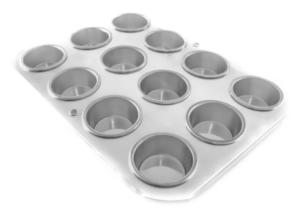 FORMA CUPCAKE PEQ ALUMINIO 12 CAVIDADES DOUPAN
