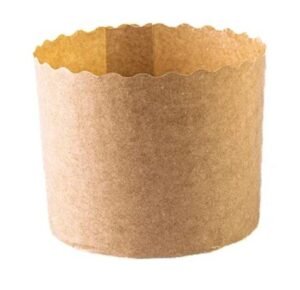 FORMA PANETONE 70X60 LISA 100G C/100 UN ECOPACK