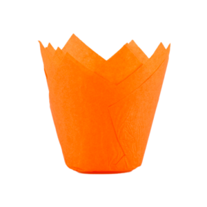 TULIPA CUPCAKE 150X50 LARANJA C/200 UN ECOPACK