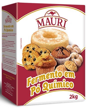 FERMENTO PÓ QUÍMICO MAURI 2KG (10) AB BRASIL
