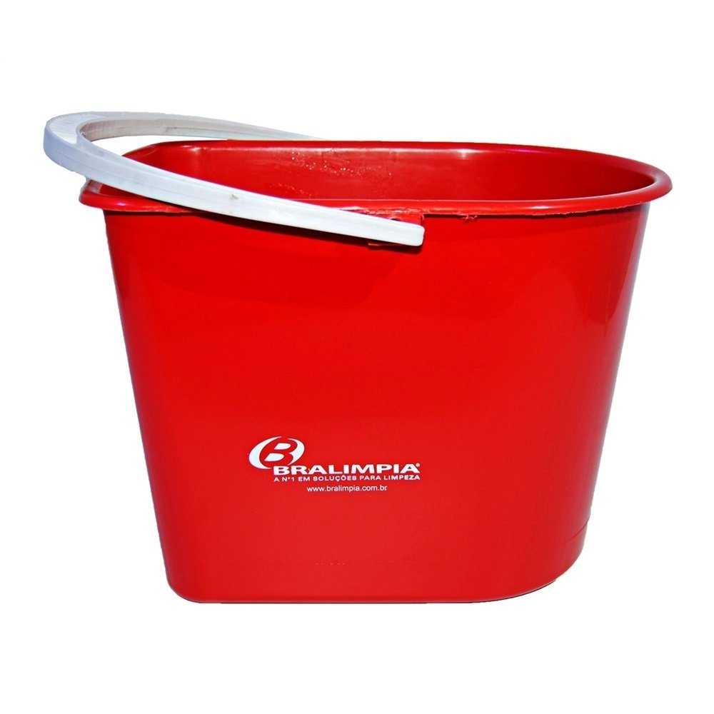 BALDE MOPINHO 12L C/ALCA PLAST VM BRALIMPIA