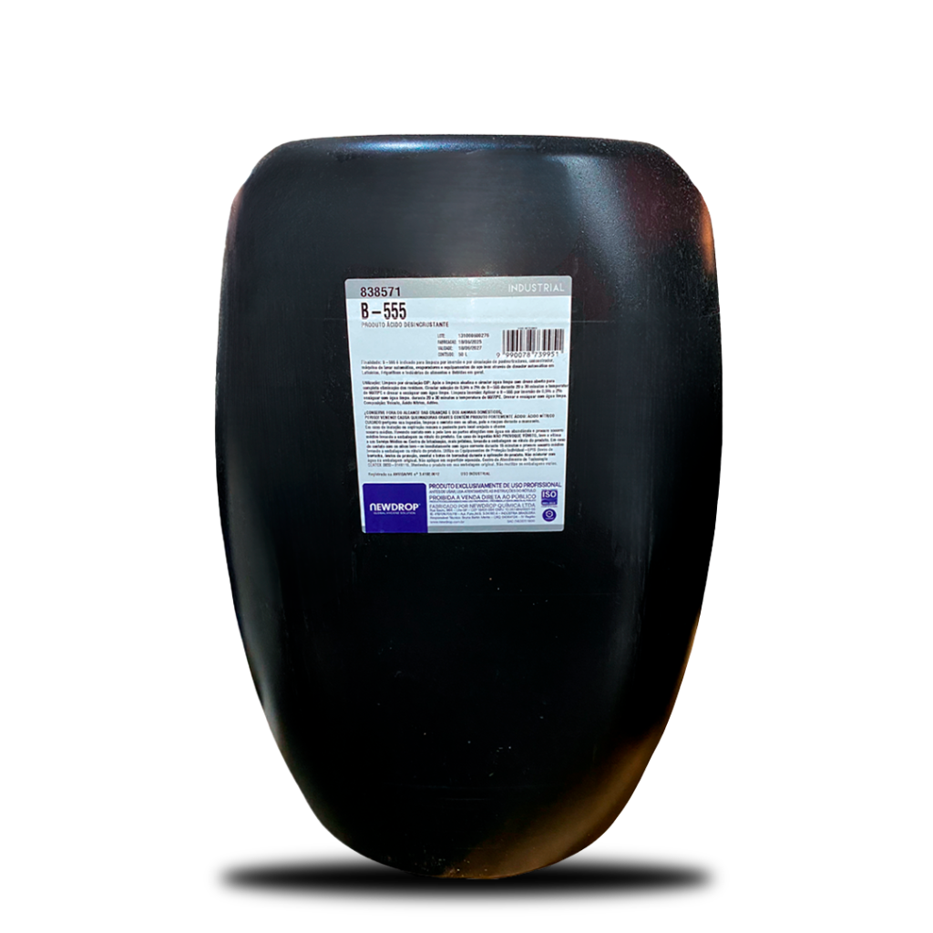 DETERG ACIDO LIMPEZA CIP B-555 50L NEWDROP