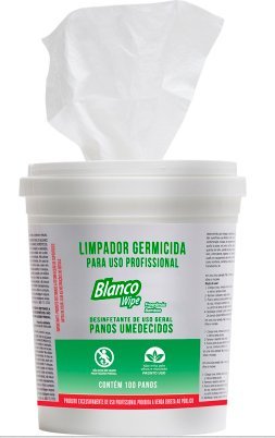 DESINF BLANCO WIPE GERM BAMBOO C/100 OLEAK