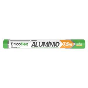 PAPEL ALUMINIO 30CMX7,5M C/12UN BF50001 BRICOFLEX