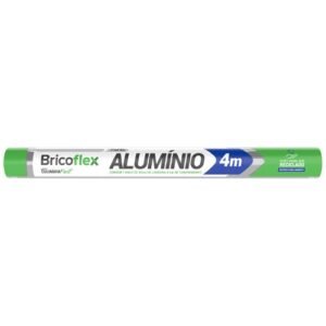 PAPEL ALUMINIO 45CMX4M C/12UN BF50003 BRICOFLEX