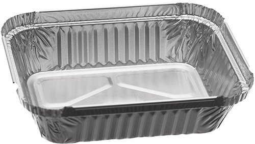 BANDEJA ALUMINIO 225ML C/10X10UN BRICOFLEX