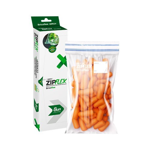 SACO PLAST ZIPFREEZER 27X31CM CX 12X8UN BRICOFLEX