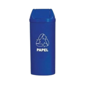 CESTO 23L AZ C/TP BASC MVCS51AZ BRALIMPIA