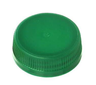 TAMPA P/GARRAFA C/LACRE VERDE 38MM C/100 TAMPA PACKING