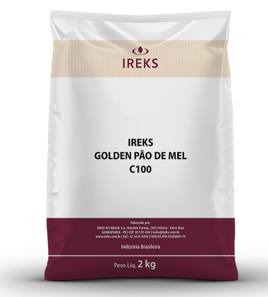 BOLO GOLDEN PAO DE MEL (SACO 2KG) IREKS