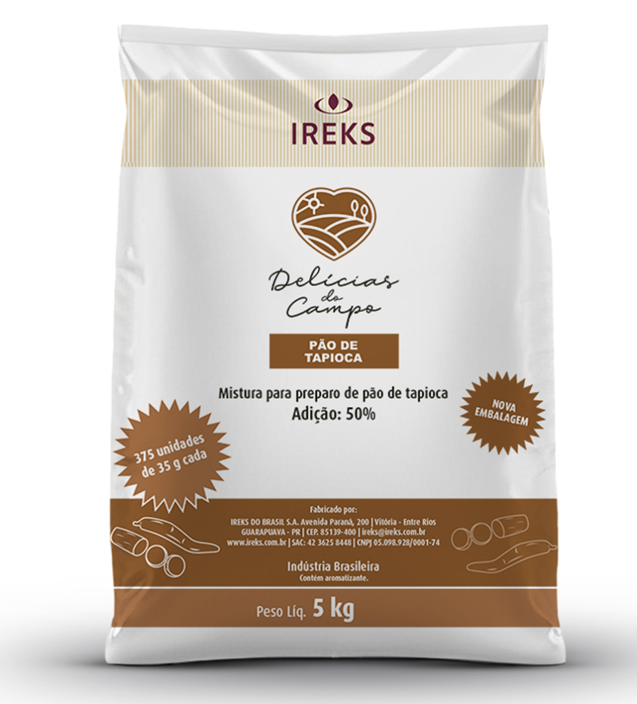 PAO DE TAPIOCA C50 SACO 5KG IREKS