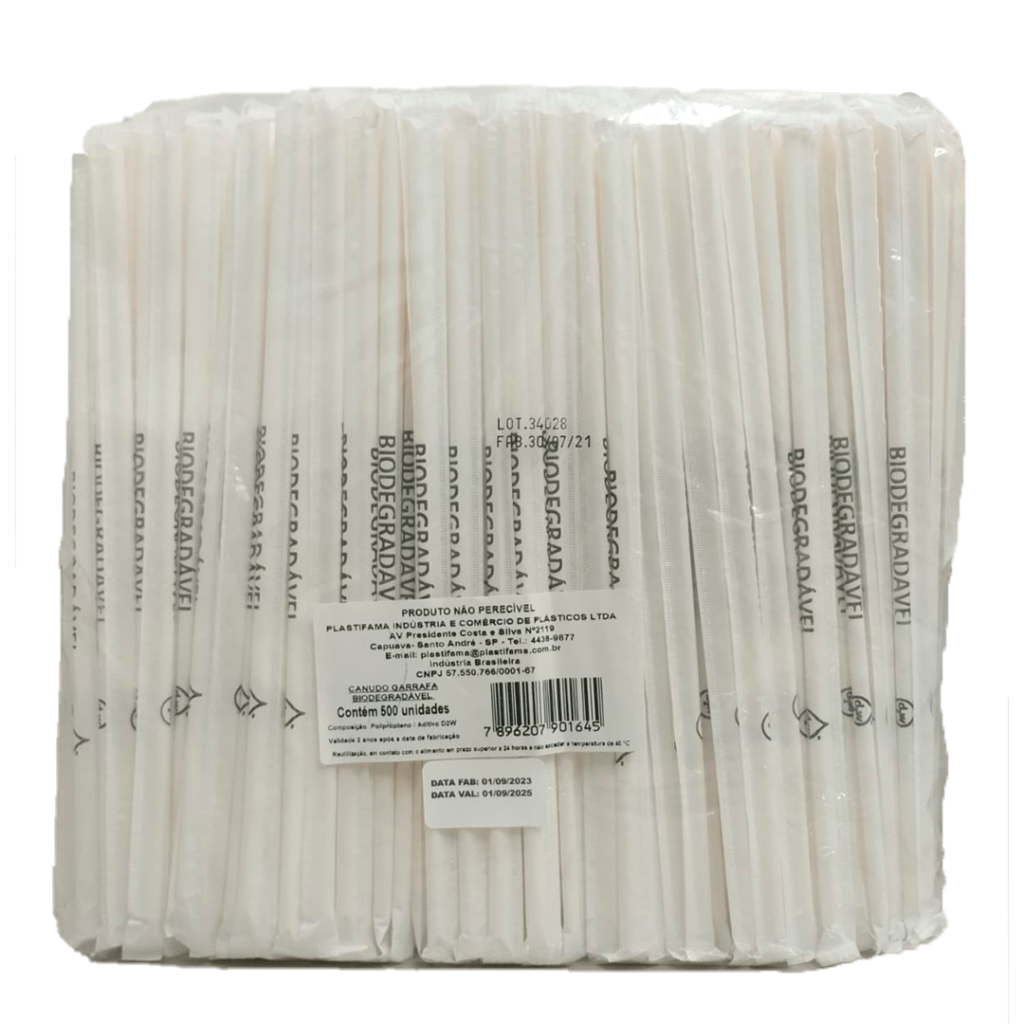 CANUDO GARRAFA BIO 5MM CX6X500 R018 PLASTIFAMA