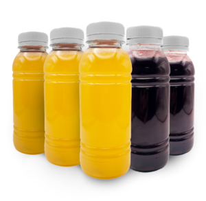 GARRAFA TRANSP RED 300ML C/TP BR C/100 BRAGO