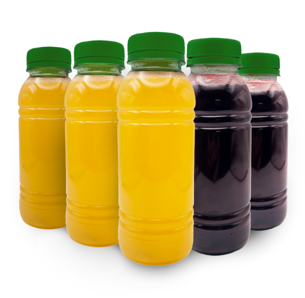 GARRAFA TRANSP RED 300ML C/TP VD C/100 BRAGO