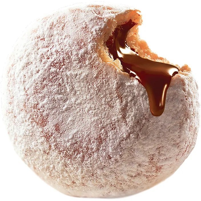 DONUTS RECH CHOCOLATE CX 24X70G 76308 MELHOR BOCADO