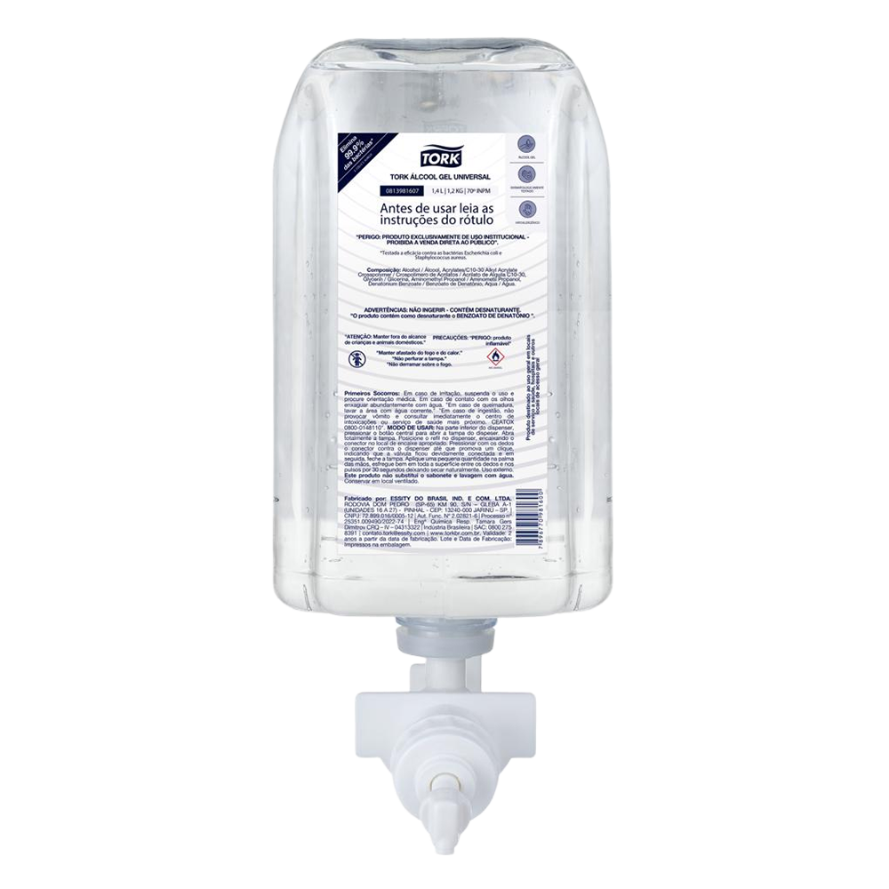 ALCOOL GEL UNIVERSAL 1400ML 81607 TORK