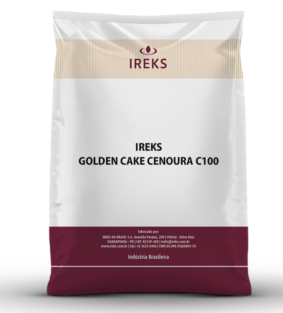 BOLO GOLDEN CAKE CENOURA C100 SACO 2KG IREKS