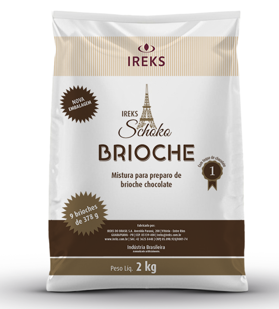 BRIOCHE SCHOKO C100 SACO 2KG IREKS