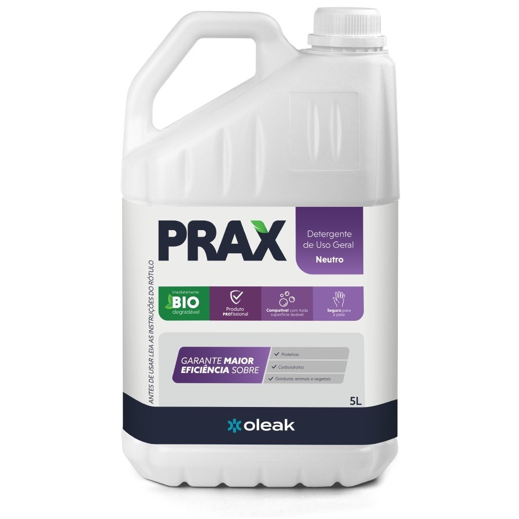 DETERG NEUTRO PRAX 5L OLEAK