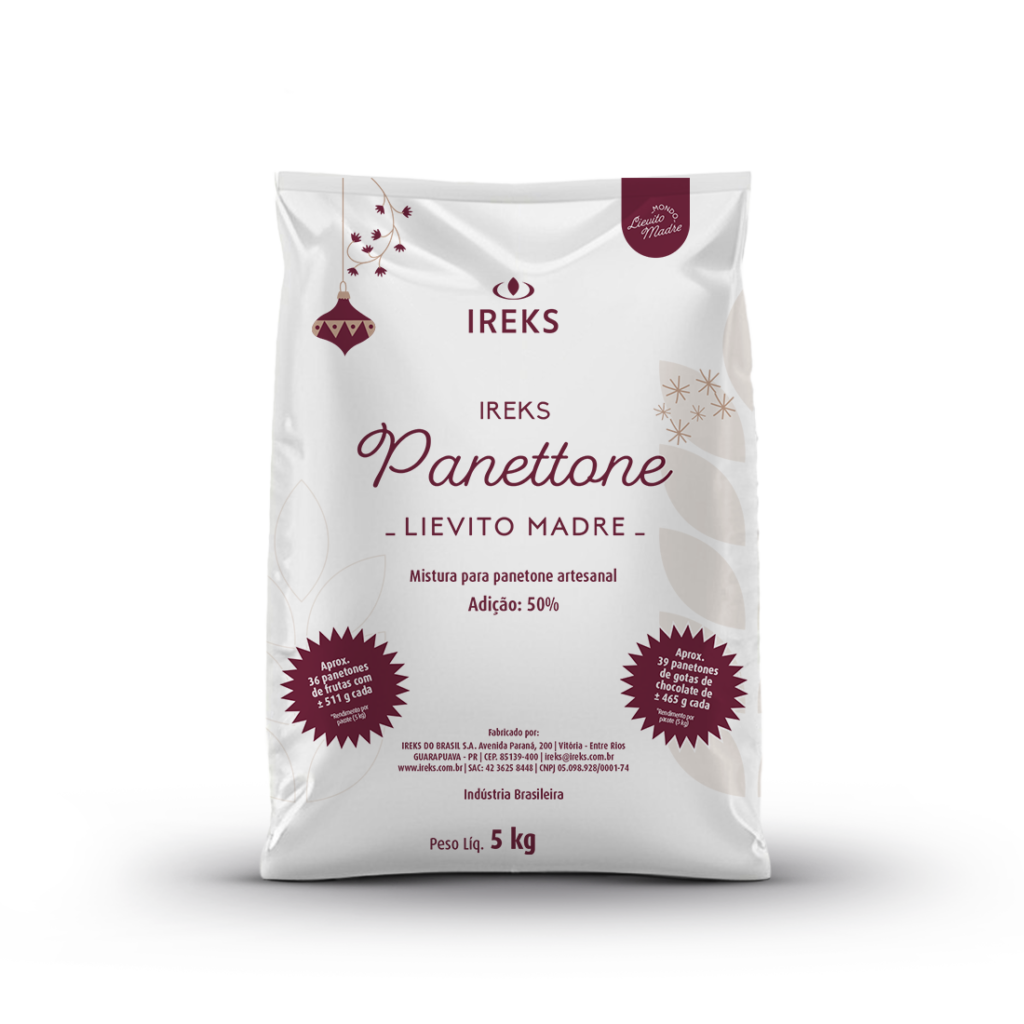 PANETONE LIEVITO MADRE C50 SACO 5KG IREKS