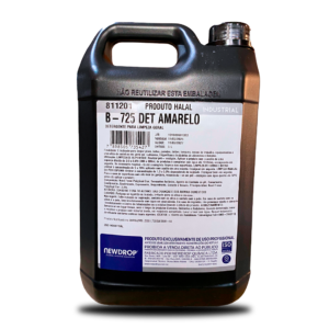 DETERG NEUTRO B-725 AMARELO 5L NEWDROP