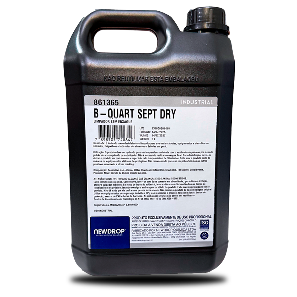 LIMPADOR SEPT DRY B-QUART 5L NEWDROP