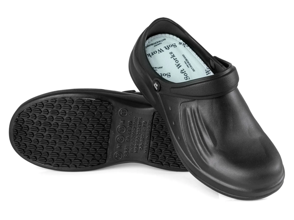 BB61 SAPATO TIPO BABUCHE PT N 43 SOFT WORKS